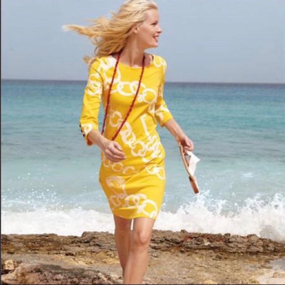 Lilly Pulitzer Yellow Jonah Dress